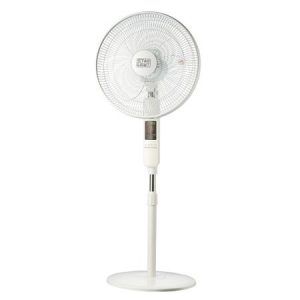 Вентилатор със стойка Star-Light FTDB-60W, 60W, Диаметър 40 cм, LED дисплей, Дистанционно управление, Таймер, Регулируема на височина стойка, Кръгла поставка, Бял 